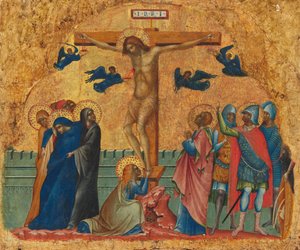 The Crucifixion by Paolo Veneziano