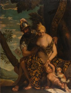 Mars and Venus by Paolo Veronese