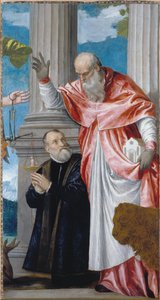 St Jerome and a Donor by Paolo Veronese