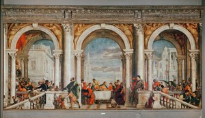 The Feast in the House of Levi by Paolo Veronese