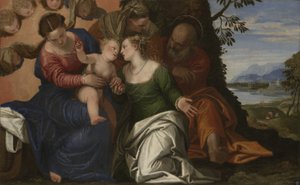 The Mystic Marriage of Saint Catherine of Alexandria by Paolo Veronese