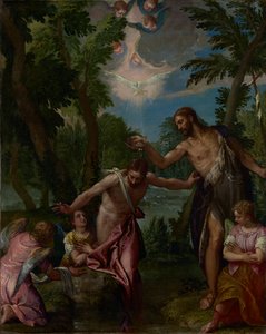 The Baptism of Christ by Paolo Veronese and workshop