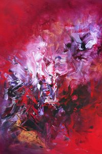 Vibrant Abstract Movement by Paresh Nrshinga FRSA