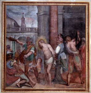 Passion of Christ, the Flogging of Jesus by Paris Nogari
