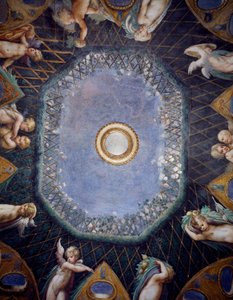 Putti and Glimpse of Sky (detail) by Parmigianino