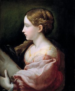Saint Barbara by Parmigianino