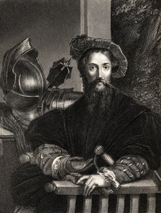 Christopher Columbus (1451-1506) by Parmigianino