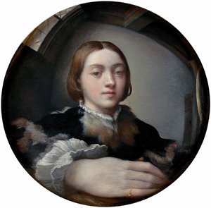 Self-portrait by Parmigianino