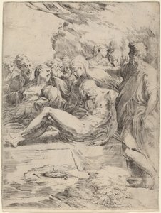 The Entombment by Parmigianino