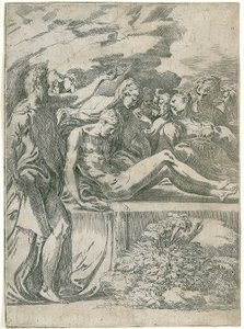 The Entombment of Christ by Parmigianino