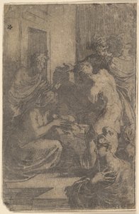 The Nativity by Parmigianino
