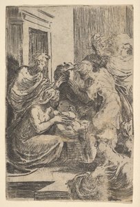 The Nativity by Parmigianino