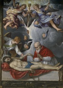 Dead Christ, Adored by Pope Pius V