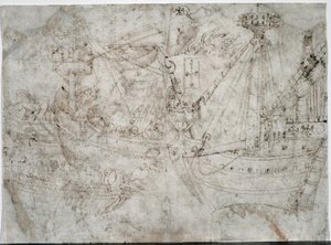 Navicella (recto) by Parri Spinelli