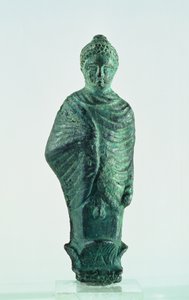 Shami female figure, recovered from the ruined temple in the city of Nehavand, Iran