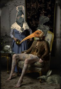 Surreal Bird Figures
