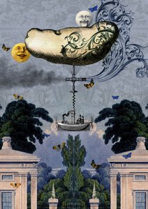 Whimsical Sky Voyage