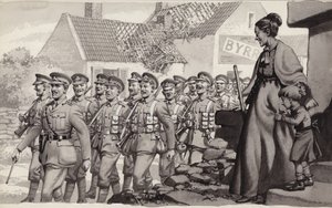 British Soldiers Marching