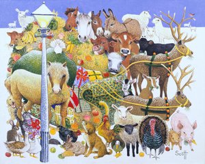 A Christmas Feast by Pat Scott