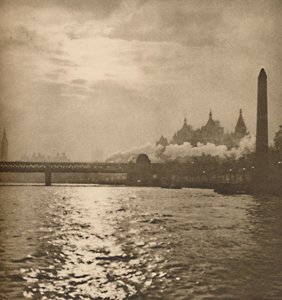 Where The Iron Road To Dover Crosses The River, c1935 by Paterson