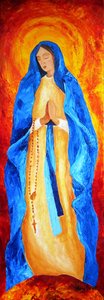 Madonna of the Rosary, 2011 by Patricia Brintle
