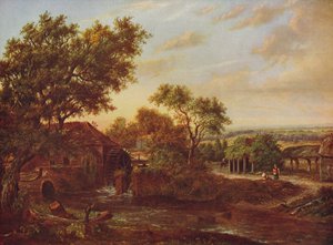 The Water Mill, Carshalton, c. 1915
