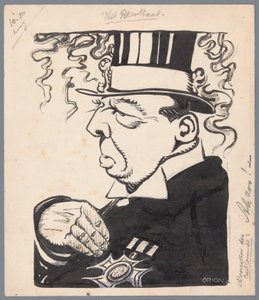Politician with Top Hat and Medal on Chest The Result