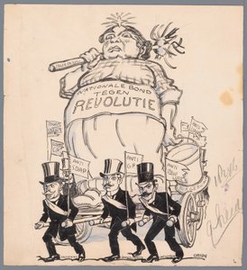 Float of the National League Against Revolution