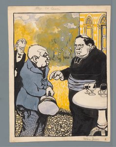 Caricature of the Roman Catholic Church
