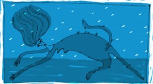 Strega del Tchesal: Witch Who Turns into a Cat to Spy on Men