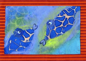 Zodiac sign: fish by Patrizia La Porta