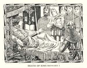 Death of King Richard I by Patten (after) Wilson