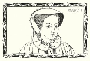 Queen Mary I by Patten (after) Wilson