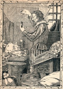 Guy Fawkes Preparing The Slow Match, 1902 by Patten Wilson