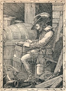 Raleigh in the Tower by Patten Wilson