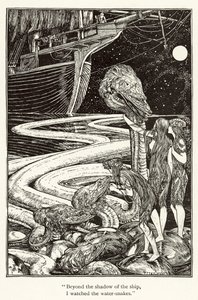 Rime of the Ancient Mariner (engraving) by Patten Wilson