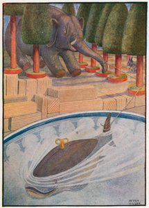 The whale began to pull, and the elephant began to pull by Patten Wilson