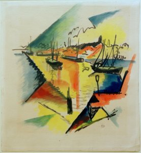 Rhenish Industrial Port by Paul Adolf Seehaus