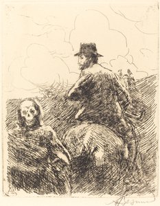 Danger Passed by Paul Albert Besnard