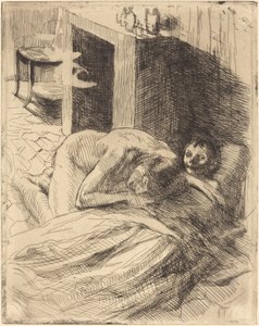 Misery by Paul Albert Besnard
