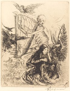 Musician by Paul Albert Besnard