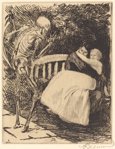 The Warning, 1900 by Paul Albert Besnard