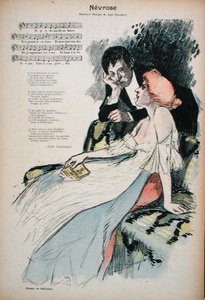 Neurosis, illustration for a poem by Jean Grandeau, c.1896