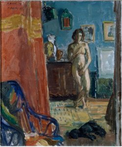 Nude in the Studio by Paul Basilius Barth