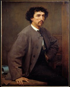 Portrait of Charles Garnier, French architect (1825 - 1898) by Paul Baudry