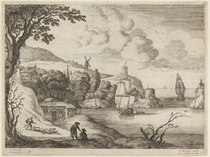 Harbor Scene by Paul Bril