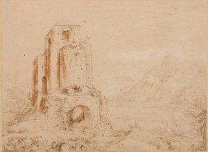 Ruin Landscape by Paul Bril