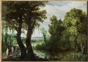 Diana and Her Nymphs Going to the Hunt