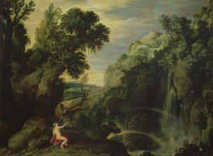 Hebe and the Eagle of Jupiter by Paul Bril