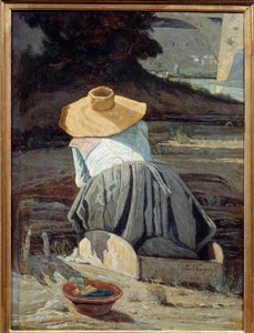Lavandiere by Paul Camille Guigou